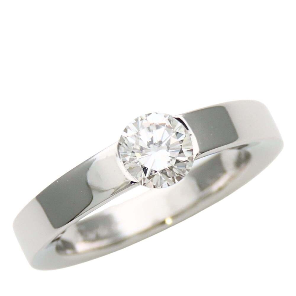 CARTIER 18k Silver Diamond Ring